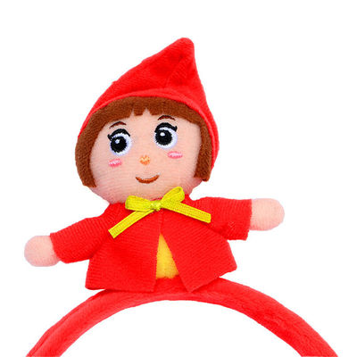 15cm Veya Özelleştirilmiş Sevimli Çizgi Görüntüler Peluş Saç Klipleri Kız Firkete Bebek
