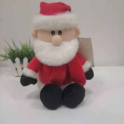 Doldurulmuş Noel Yumuşak Oyuncaklar Festivali Peluş Oyuncak Hediye Güzel Karikatür Santa Doll