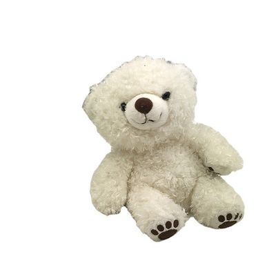 18 * 15cm Kişiselleştirilmiş Küçük Beyaz Ayıcık Yıkanabilir