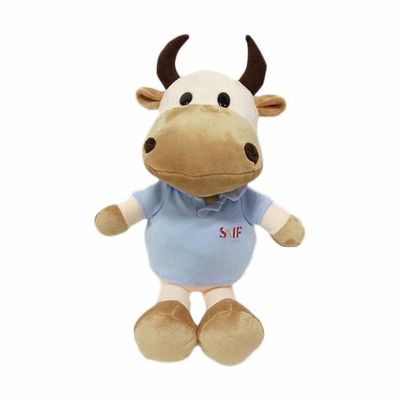 Burç İnek Peluş Bebek Karikatür Küçük İnek Dolması Hayvan Peluş Oyuncaklar