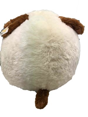 Yatak OEM Özelleştirilmiş Peluş Ev Dekorasyonu İçin Sevimli Beyaz Corgi Peluş Uyku Yastığı