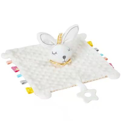 Rahatlatıcı Bebek Peluş Oyuncak Çiğnemek Uyku Bebek Tükürük Yumuşak Peluş Havlu