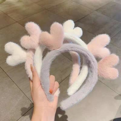 Yüz Yıkama İçin Peluş Saç Klipleri