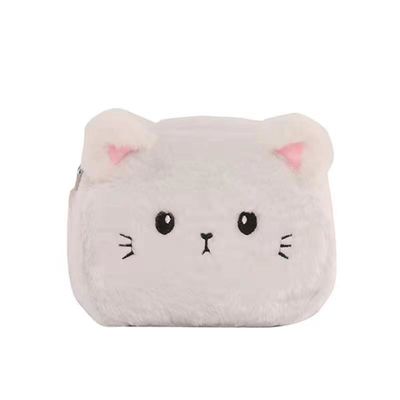 12 * 20cm Sevimli Küçük Prenses Kız Çapraz Vücut Kedi Peluş Çanta Kabarık Bebek Sırt Çantası