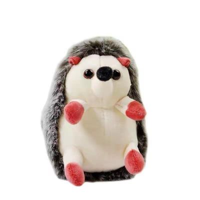 Sevimli Peluş Kirpi Anahtarlık Peluş Oyuncaklar Küçük Kirpi Dolması Hayvan Anahtarlık
