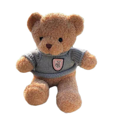 25cm Kahverengi Peluş Bez Bebek Oyuncak Ayı Kız Arkadaşı Doğum Günü Hediyesi