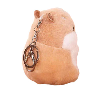 Tombul Hamster Peluş Anahtarlık Çanta Kolye Doğum Günü Hediyesi Mini Peluş Bebek