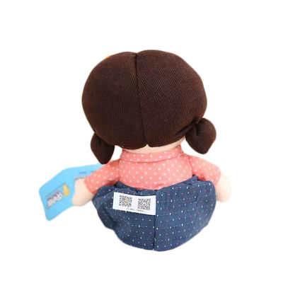20 cm 140g Kız Bebek Peluş Oyuncaklar Holding Yastık Sevimli Zodyak Bebek