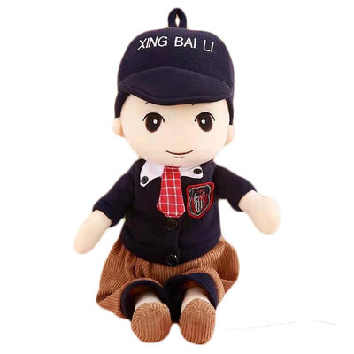 45cm Sevimli Küçük Boy Doll Peluş Oyuncaklar Elbise Sevimli Baby Doll Çocuk Hediyesi