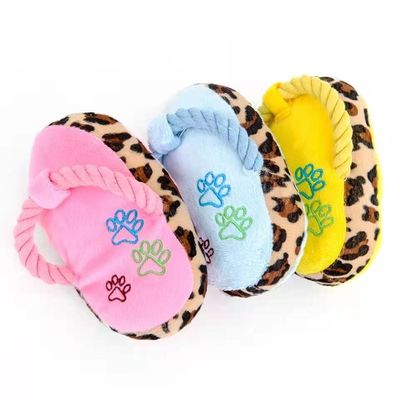 Köpek Molar Evcil Peluş Oyuncaklar Vokal Peluş Terlik Bite Dayanıklı