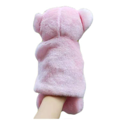 25 cm * 15 cm Pembe Domuz Kukla Peluş Oyuncaklar Aile Ebeveyn Çocuk Için Hikaye Sahne