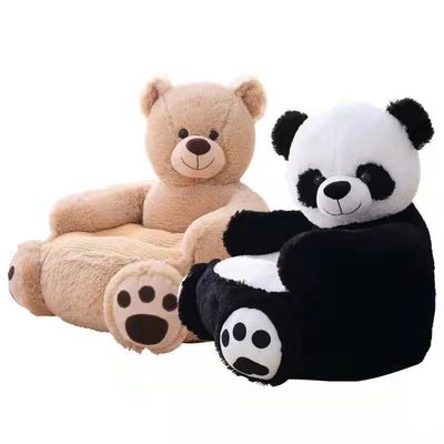 60 cm Sevimli Karikatür Çocuklar Peluş Sandalyeler Erkek Kız Anaokulu Bebek Dolması Hayvan Sandalye