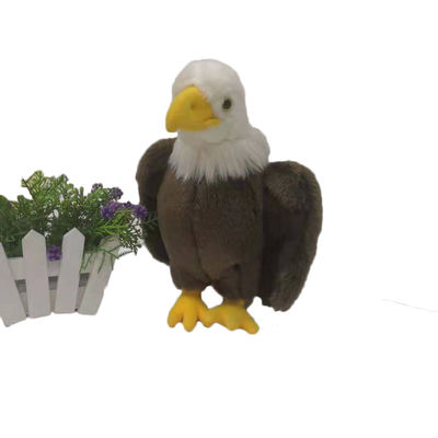 Beyaz Başlı Kartal Dolması Peluş Oyuncaklar% 100 Pp Pamuk 30cm veya Özelleştirilmiş