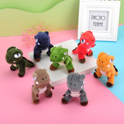 OEM Mini Karikatür Dinozor Anahtarlık Peluş Oyuncaklar