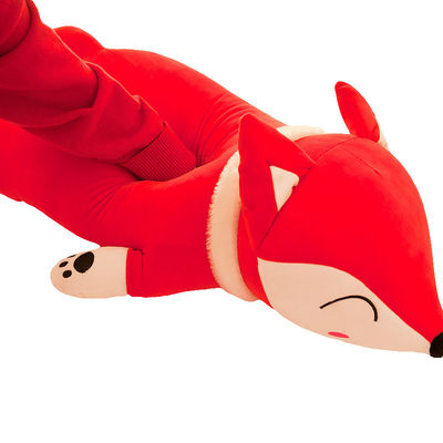 EN71 Tüy Dökülmeyen 30cm Aşağı Pamuk Dolgulu Tilki Peluş Bebek