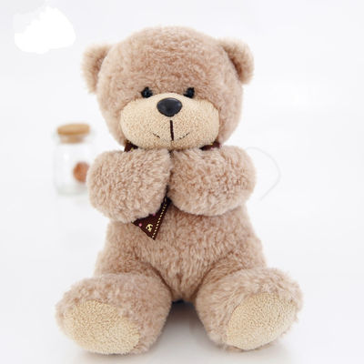 Kurdele Yaylı 30cm Oyuncak Ayı Hayvan Peluş Oyuncaklar Sevimli Girly Kalp Hediyesi