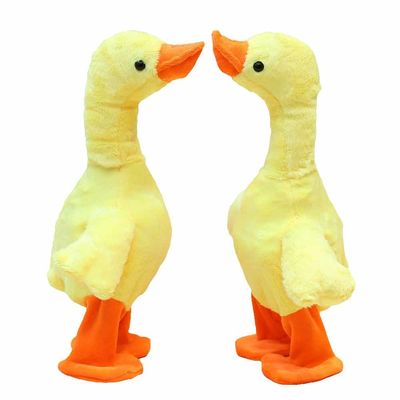 Gerçekçi 30cm Kadife Küçük Sarı Ördek Dolması Hayvan