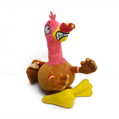 PP Pamuk Dolgulu Kompakt Dikiş 20cm Horoz Peluş Oyuncak