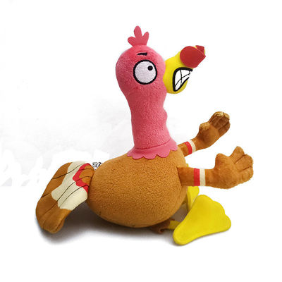 PP Pamuk Dolgulu Kompakt Dikiş 20cm Horoz Peluş Oyuncak