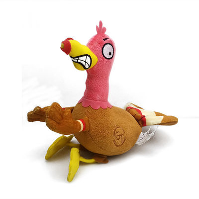 PP Pamuk Dolgulu Kompakt Dikiş 20cm Horoz Peluş Oyuncak