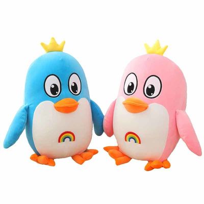 Ev Dekorasyonu için OEM El Yıkanabilir 20cm Pembe Penguen Peluş Oyuncak