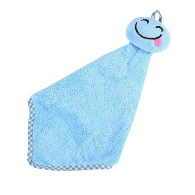 Narin 20cm Kare Kısa Peluş Bebek Tükürük Havlusu