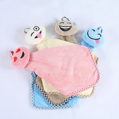 Narin 20cm Kare Kısa Peluş Bebek Tükürük Havlusu