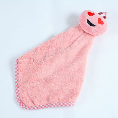 Narin 20cm Kare Kısa Peluş Bebek Tükürük Havlusu