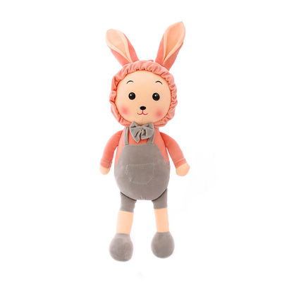 Childern için Sevimli Yaratıcı Elbise Uzun Kulaklar Tavşan Peluş Oyuncak