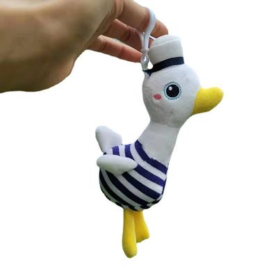 EN71 Rahat Peluş Bebek Ördek Charm Anahtarlık