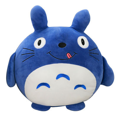 ISO9001 Nefes Alabilir PP Pamuk Dolum Totoro Peluş Yastık