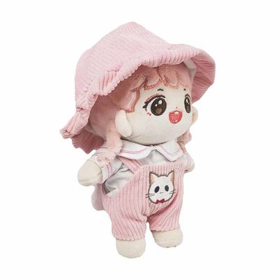 Kızlar için Yaratıcı Kokusuz Peluş Pop Yıldızı Bebekleri