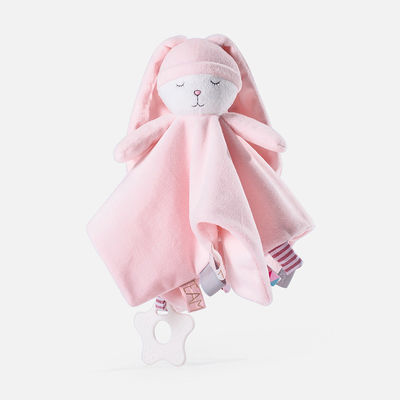 Cilt Dostu Bebek Güvenlik Battaniyesi 50x70cm Hayvan Peluş Oyuncaklı