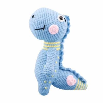 Gerçekçi Polyester Dolması El Yapımı Tığ Bebek