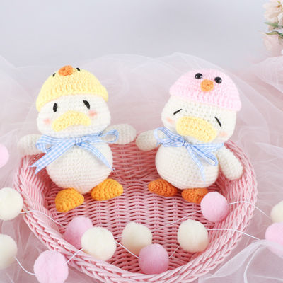 Gerçekçi Polyester Dolması El Yapımı Tığ Bebek