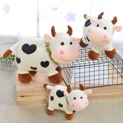 El Yıkanabilir Ev Dekorasyonu İnek Peluş Bebek