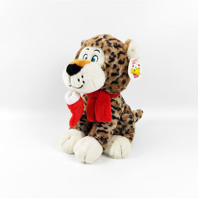 EN71 25cm PP Pamuk Dolum Jaguar Peluş Oyuncak Şenlikli Hediye Olarak