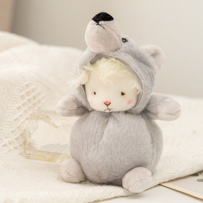 EN71 Rahat Unisex 15cm Küçük Doldurulmuş Koyun