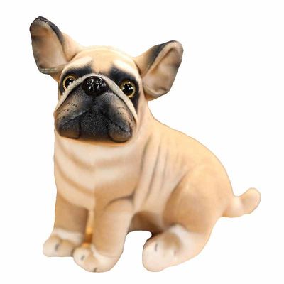 PP Pamuk Dolgulu Kısa Peluş Simülasyon Köpek Oyuncak 20cm