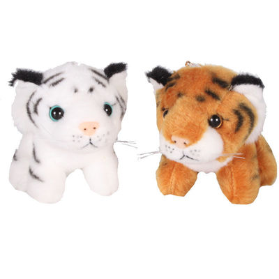 EN71 15cm Simülasyon Sibirya Kaplanı Peluş Bebek