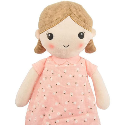 ASTM Etek Giyen Karikatür Kız Peluş Bebek 38cm