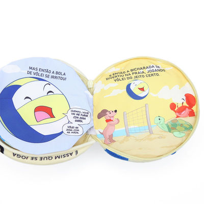 ODM Fermuar Kapatma ile Yırtık Peluş Top Kitap Değil