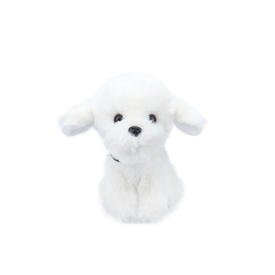 ODM 25cm Beyaz Köpek Peluş Oyuncak Çocuklar İçin Rahatlık