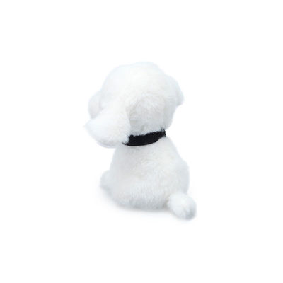 ODM 25cm Beyaz Köpek Peluş Oyuncak Çocuklar İçin Rahatlık