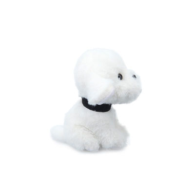 ODM 25cm Beyaz Köpek Peluş Oyuncak Çocuklar İçin Rahatlık
