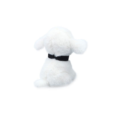 ODM 25cm Beyaz Köpek Peluş Oyuncak Çocuklar İçin Rahatlık