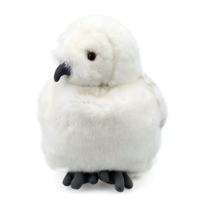 Baş Dönebilen Beyaz Tüy Kartal Peluş Oyuncak 25cm