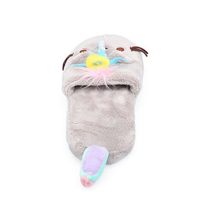 Yetişkinler İçin Alerjik Olmayan Kısa Peluş Ev Terlikleri ODM