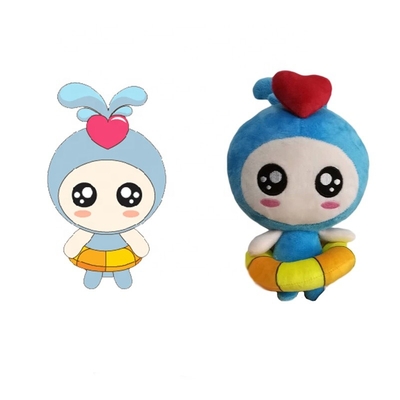 ODM / OEM 100% Polyester Peluş PP Pamuk Dolması Hayvan Oyuncakları