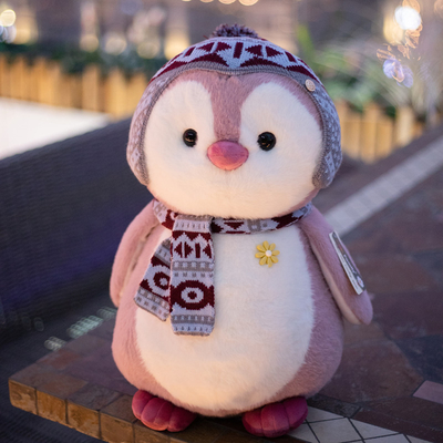 EN71 25cm 30cm Süper Yumuşak Penguen Çocuklar İçin Peluş Oyuncak
